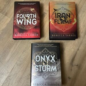 Rebecca Yarros Fourth Wing Series Books